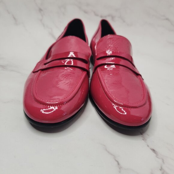 Kate Spade Pink Patent Leather Loafers Dress Shoes Oxford Women's 5.5 - Picture 3 of 9